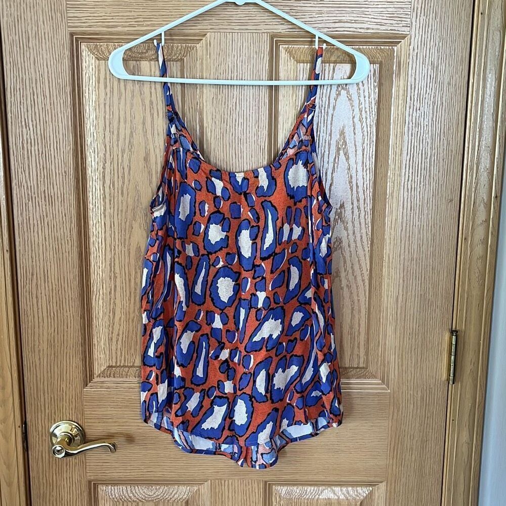 CAbi Isla Animal Print Cami Tank Size Small - Picture 5 of 6